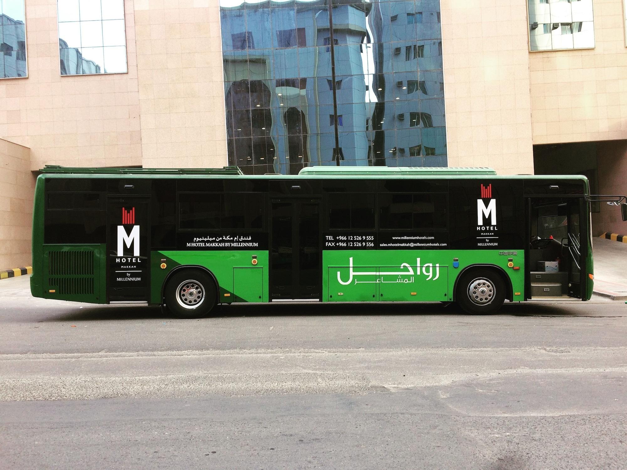 M Hotel Makkah By Millennium Mekka Exteriör bild M-Bus